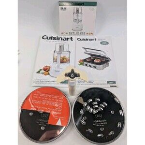 Cuisinart DLC-8 Food Processor Blades Discs Dough Blade Lot Replacement Parts